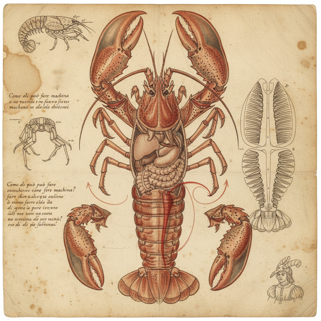 B16 Davinci Lobster Codex